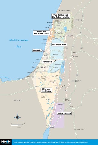 Israel & the West Bank | Moon Travel Guides