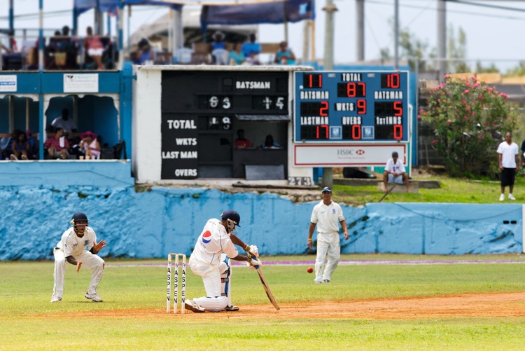 Cricket played in Bermuda at the Cup Match.