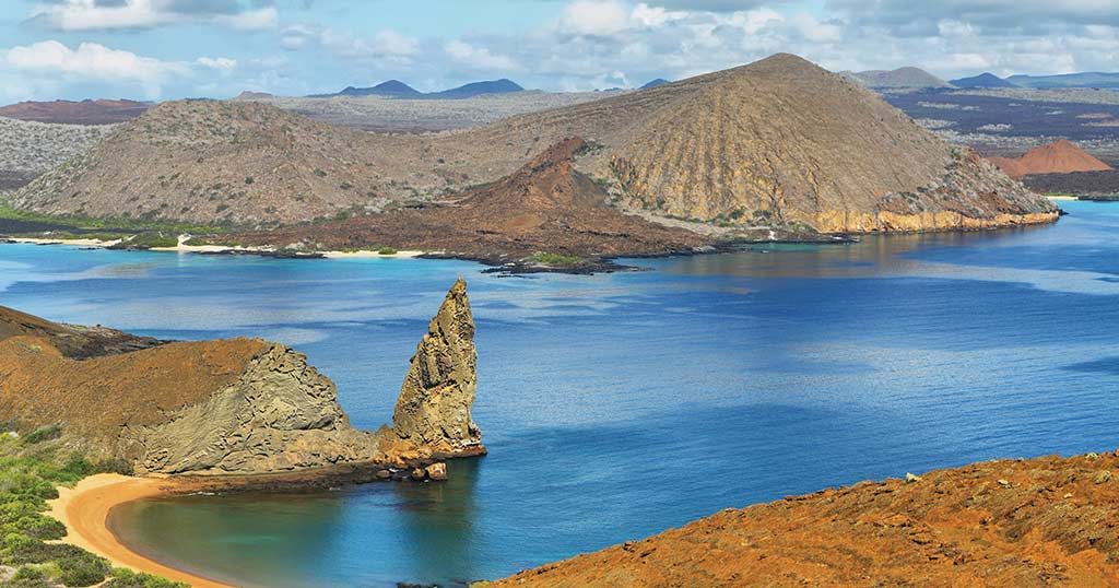 Pinnacle Rock off Bartolomé Island. Photo © Maria Luisa Lopez Estivill/123rf.
