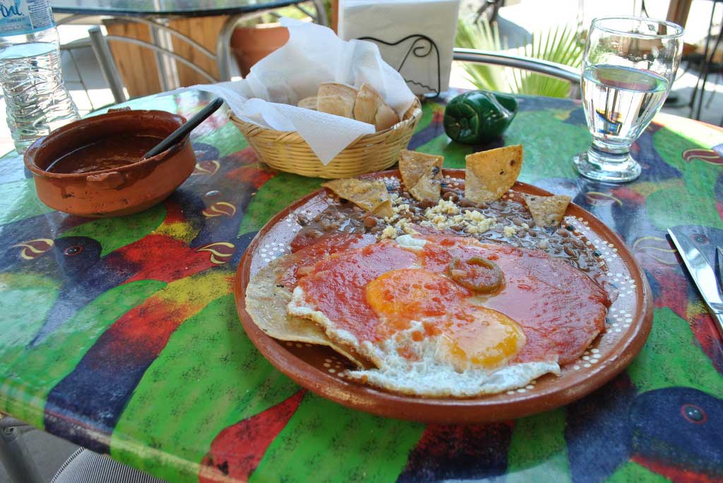 Breakfast in San Miguel de Allende.