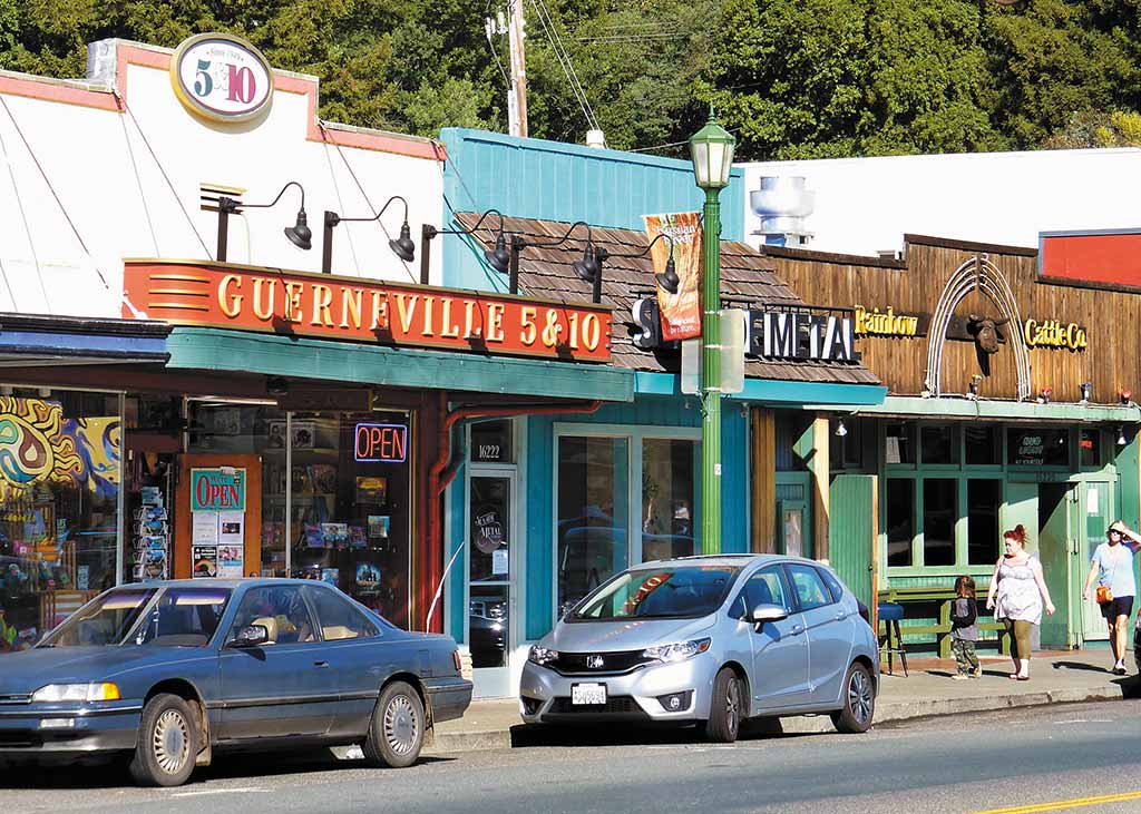 Downtown Guerneville