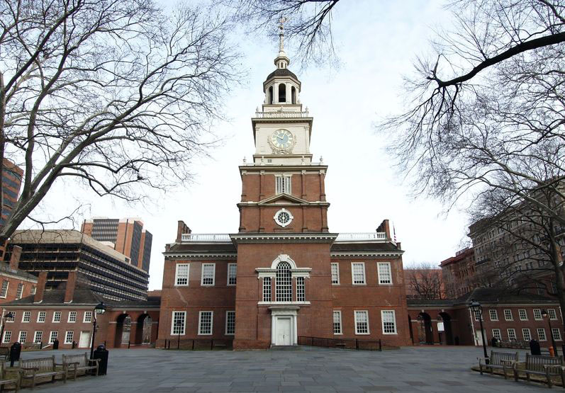 Independence Hall in the  Independence National Historical Park. Photo © klotz/123rf.