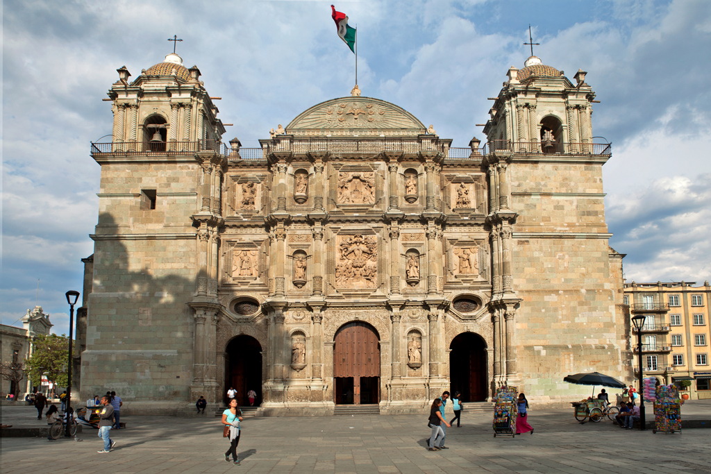 El Zocalo De Oaxaca Mexico